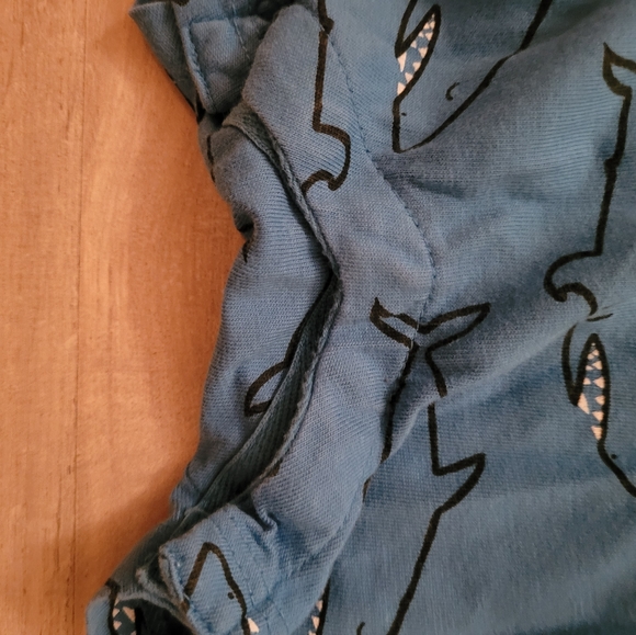 Hanna Andersson Tank Romper Shark print 3-6 months - Picture 4 of 4